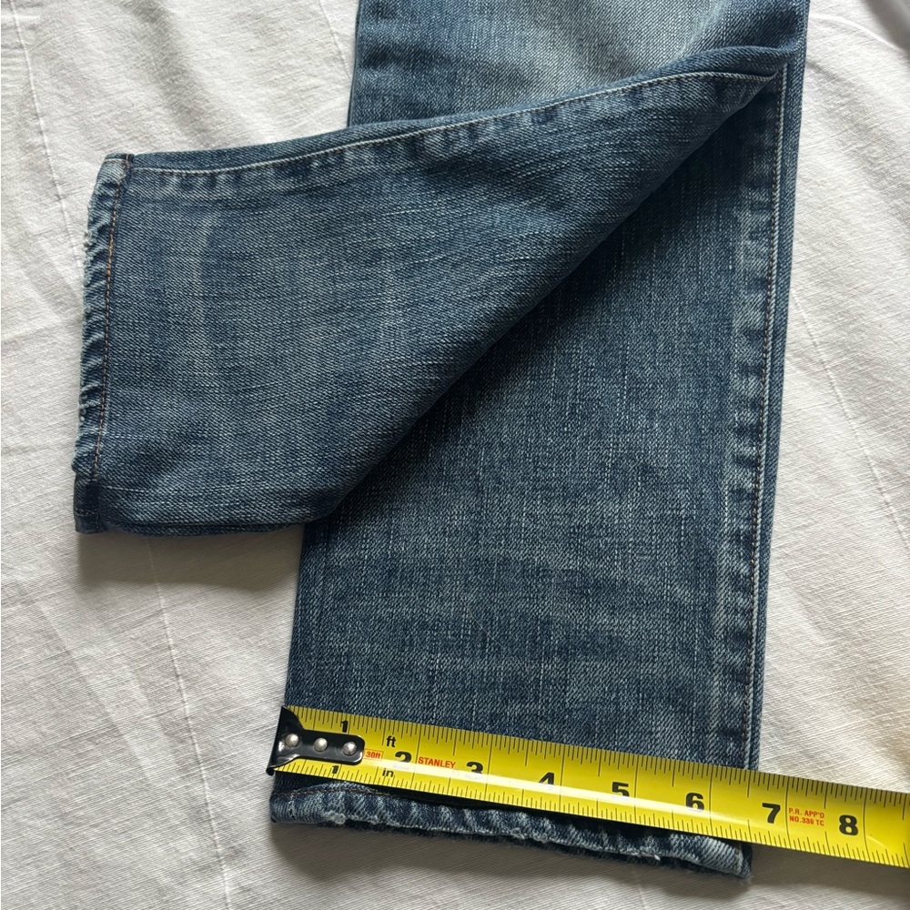 Saint Laurent Men's Faded Blue Slim Jeans - Picture 9 of 13